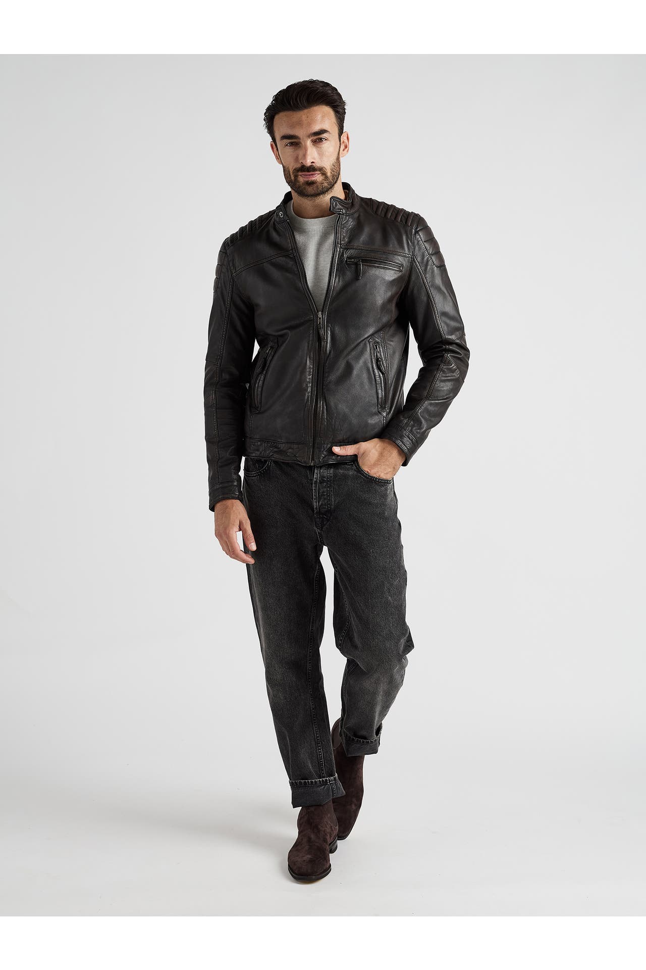 JCC Lederjacke 3102127 brown, Bild 1