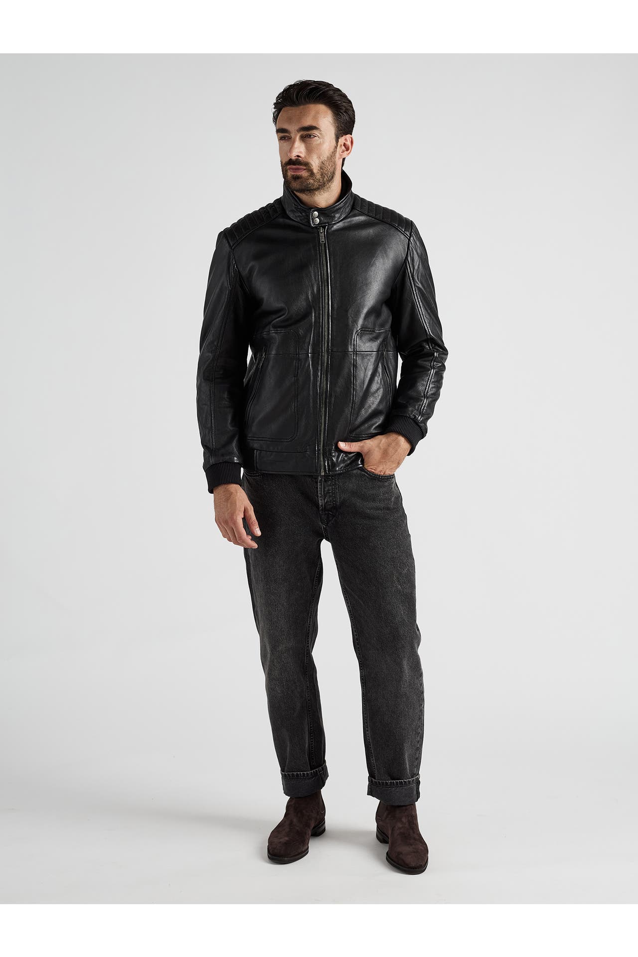 JCC Lederjacke 3102164 black, Bild 1