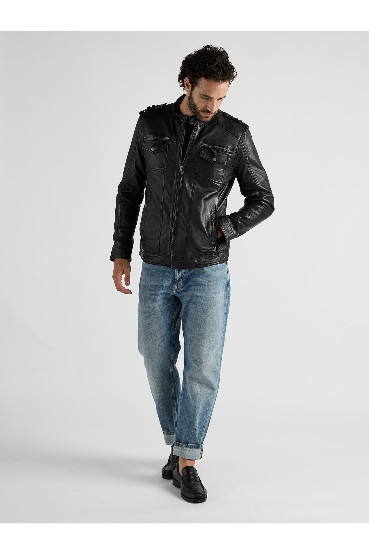 JCC Lederjacke 1101019-2 black, Bild 1