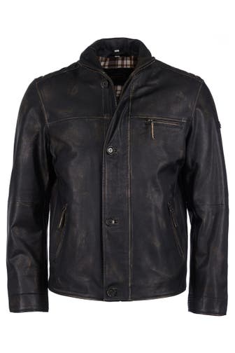 JCC Lederjacke 1416 black