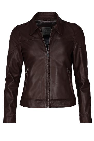 JCC Lederjacke 31025191 bordeaux