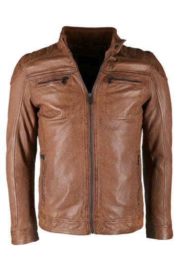 JCC Lederjacke 40700 cognac