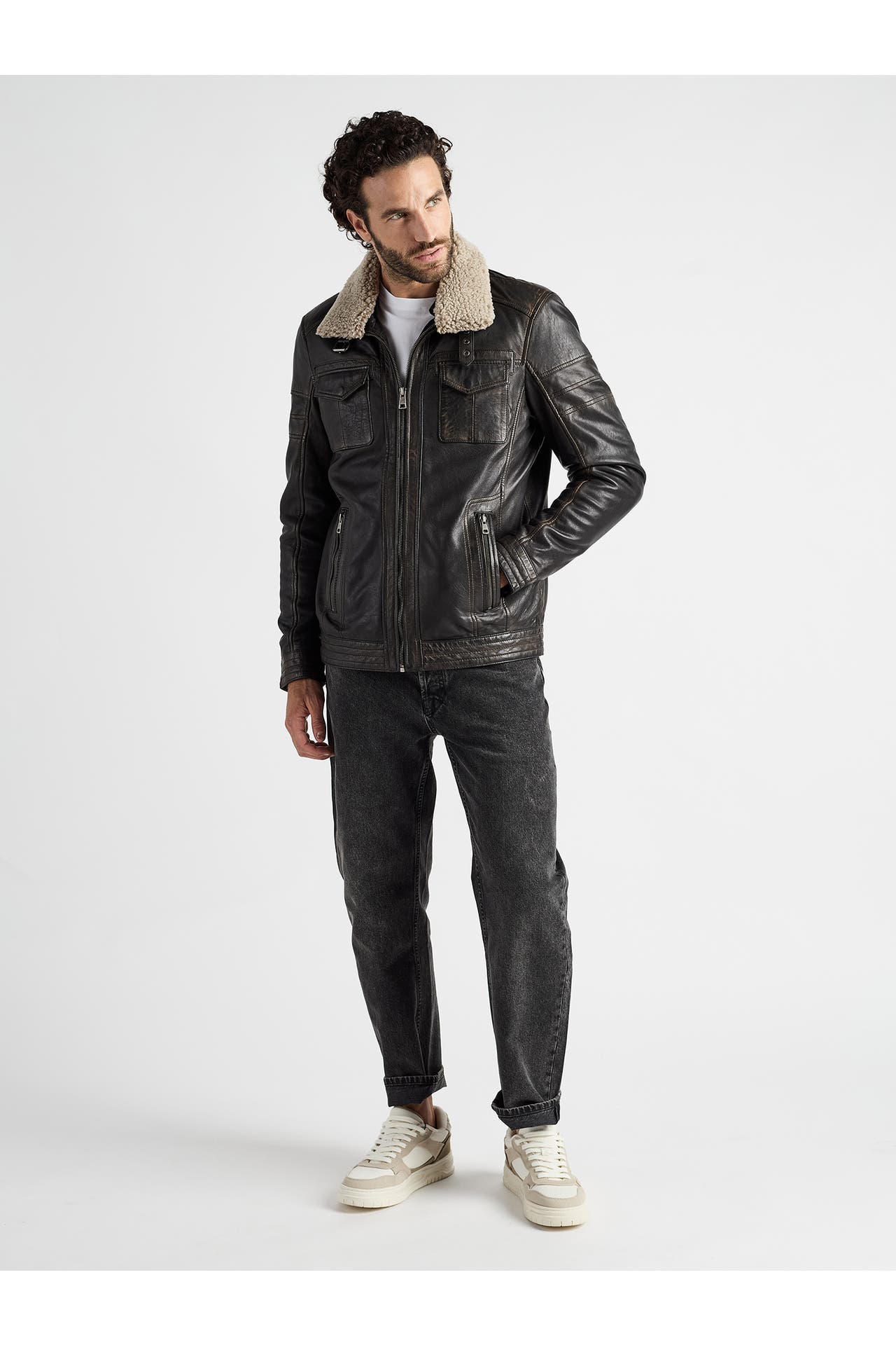 JCC Lederjacke 3102102 black, Bild 1