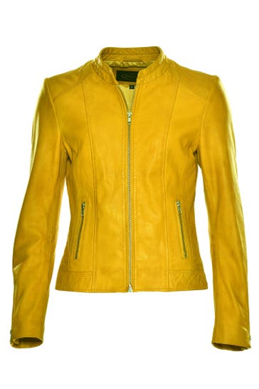 JCC Lederjacke 31024025 yellow