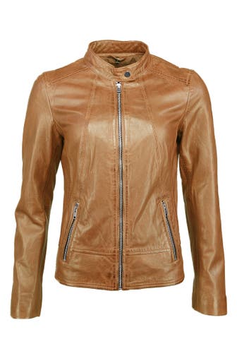 JCC Lederjacke 31024045 cognac