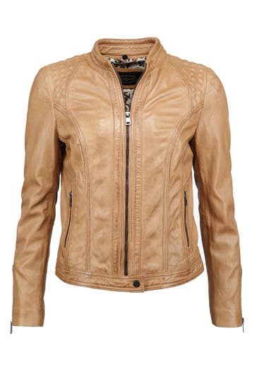 JCC Lederjacke Cabira brown