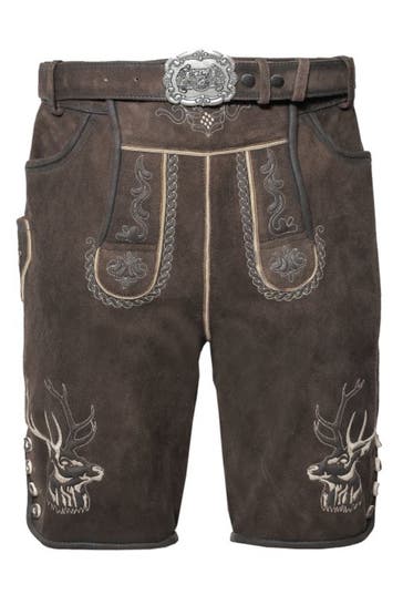 JCC Lederhose 31023200 dark brown