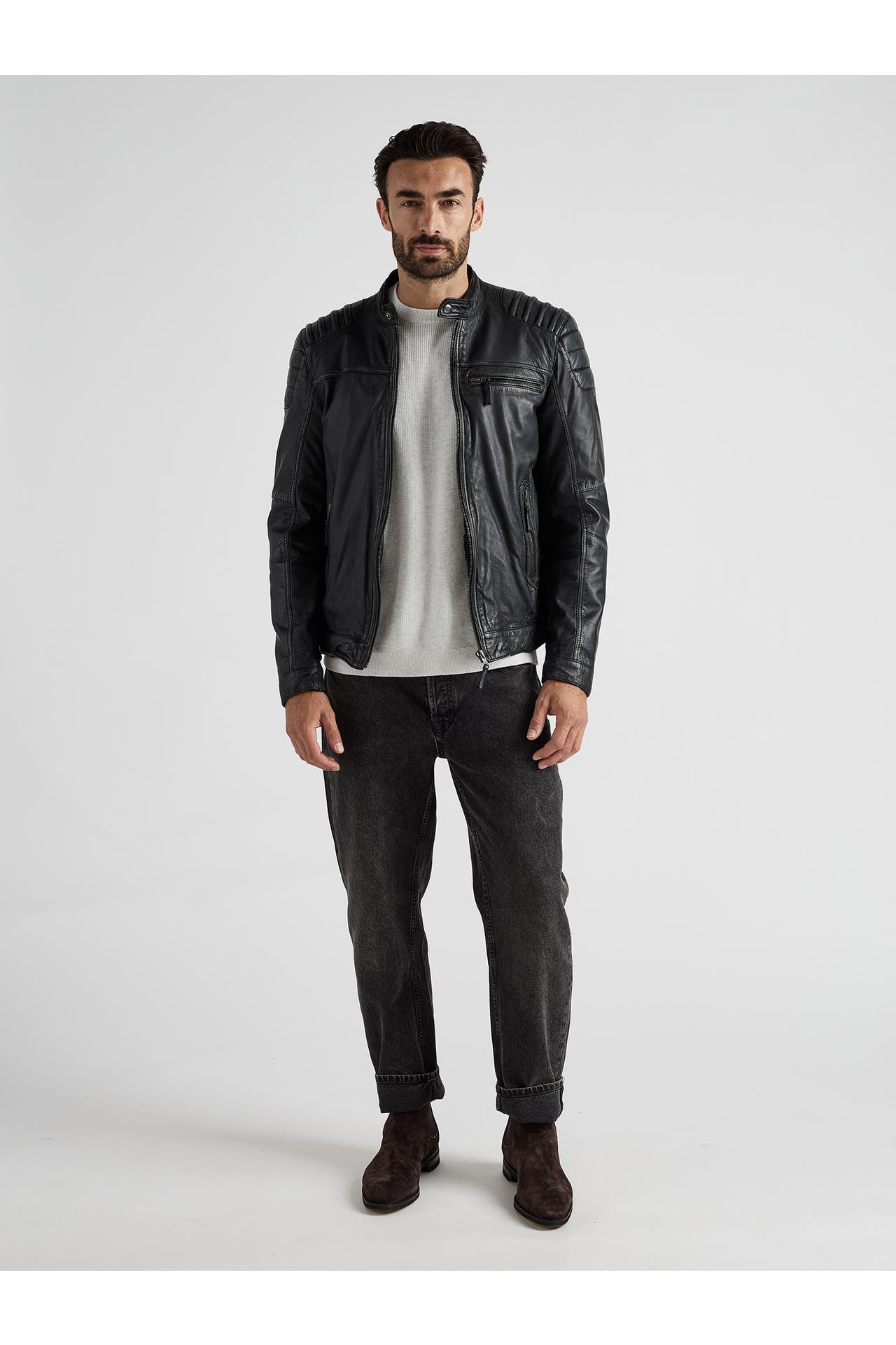 JCC Lederjacke 3102127 black, Bild 1