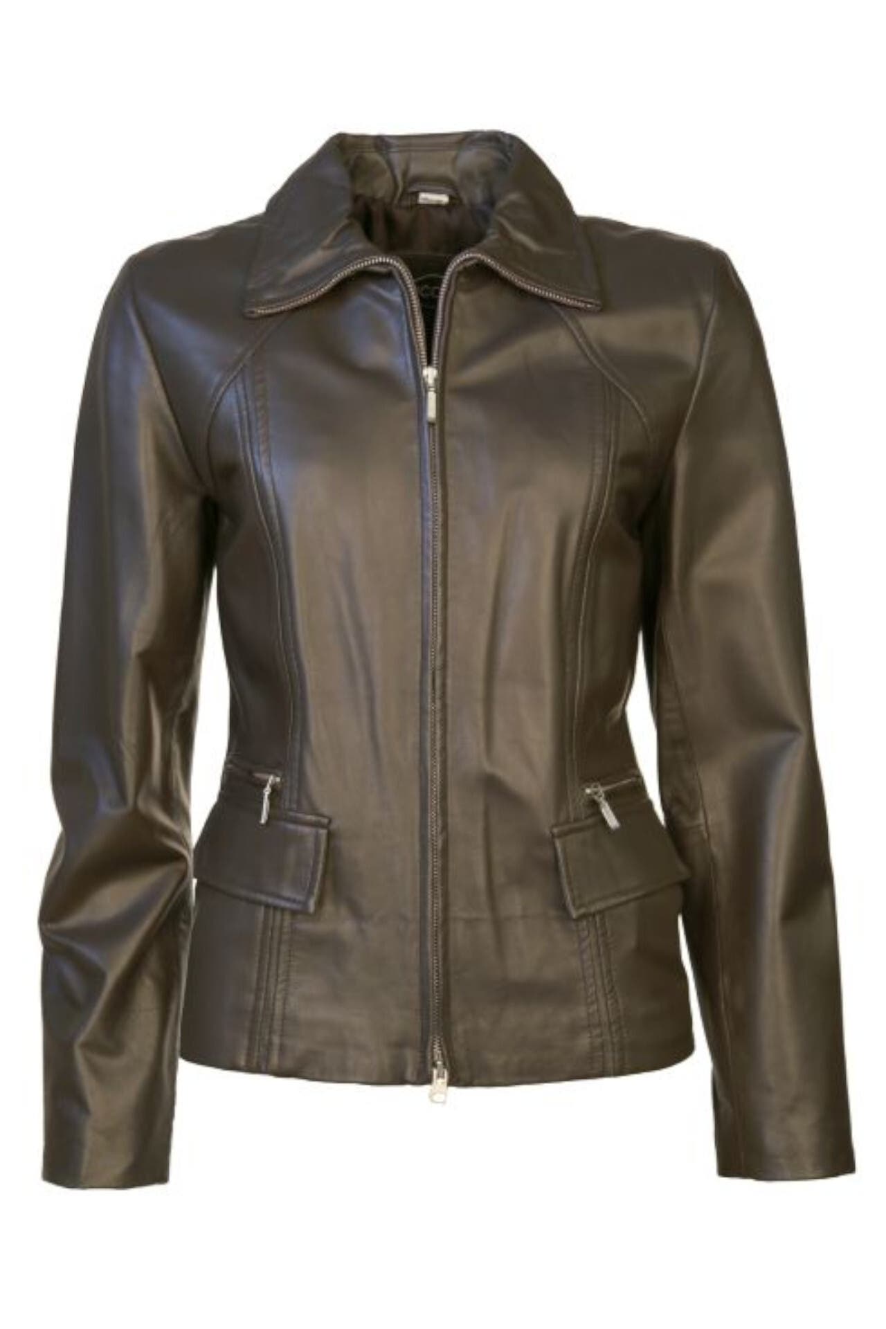 JCC Lederjacke Triesta brown, Bild 1