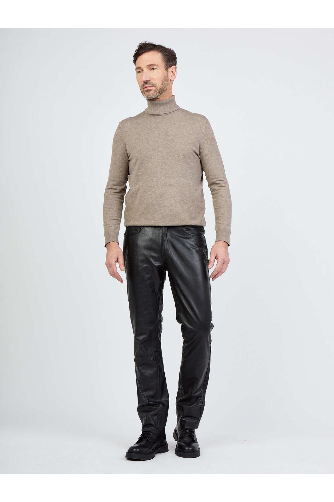 JCC Lederhose 3102182 black, Bild 1