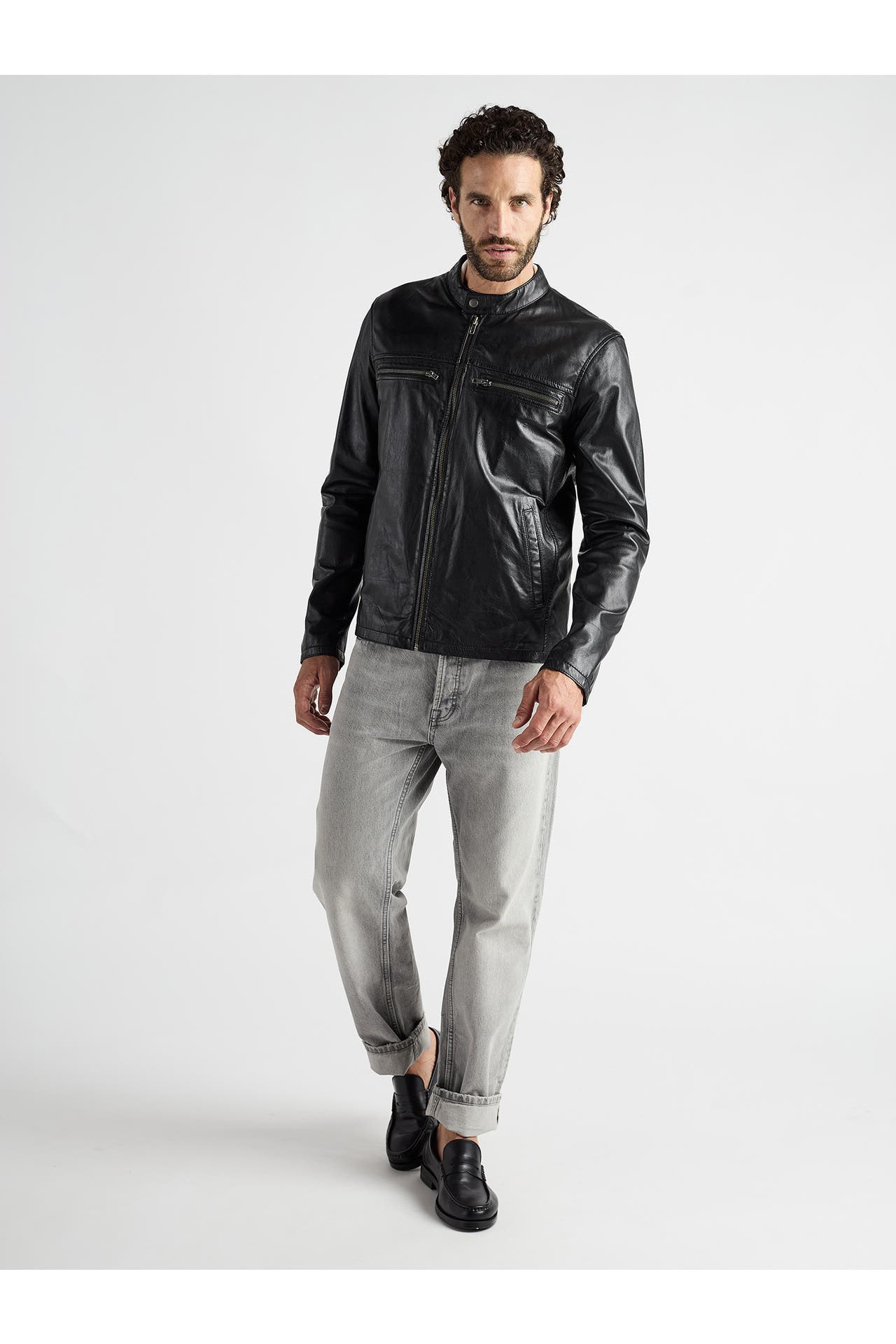 JCC Lederjacke 31024031 black, Bild 1
