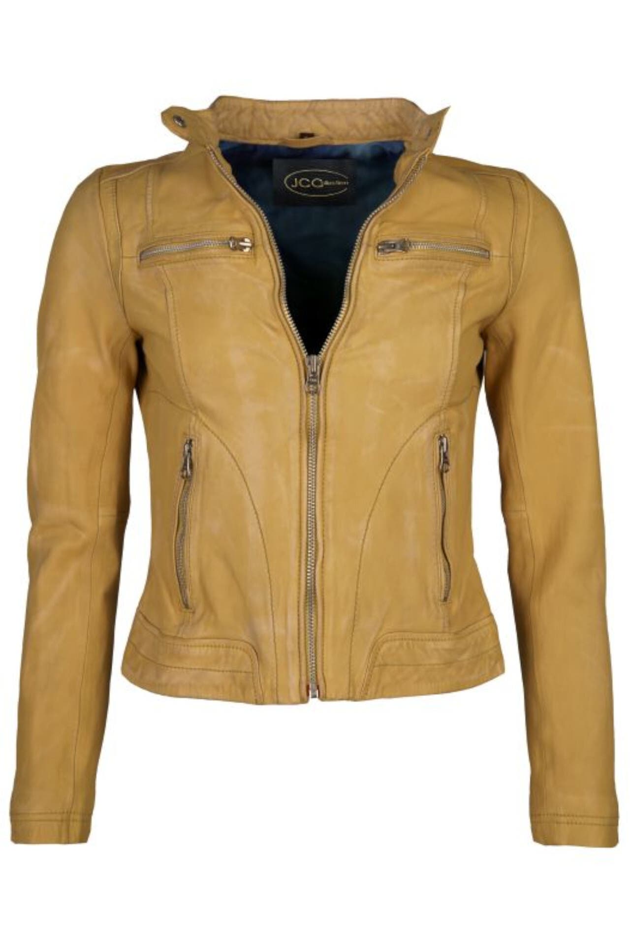JCC Lederjacke 8006 yellow, Bild 1
