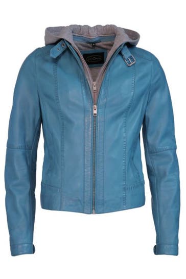 JCC Lederjacke 31024030 blue