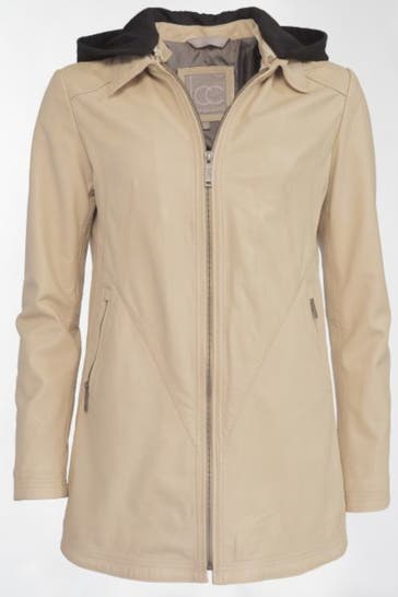 JCC Lederjacke 3102220 smoky beige