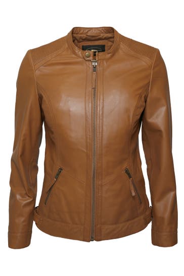 JCC Lederjacke 31024018 cognac