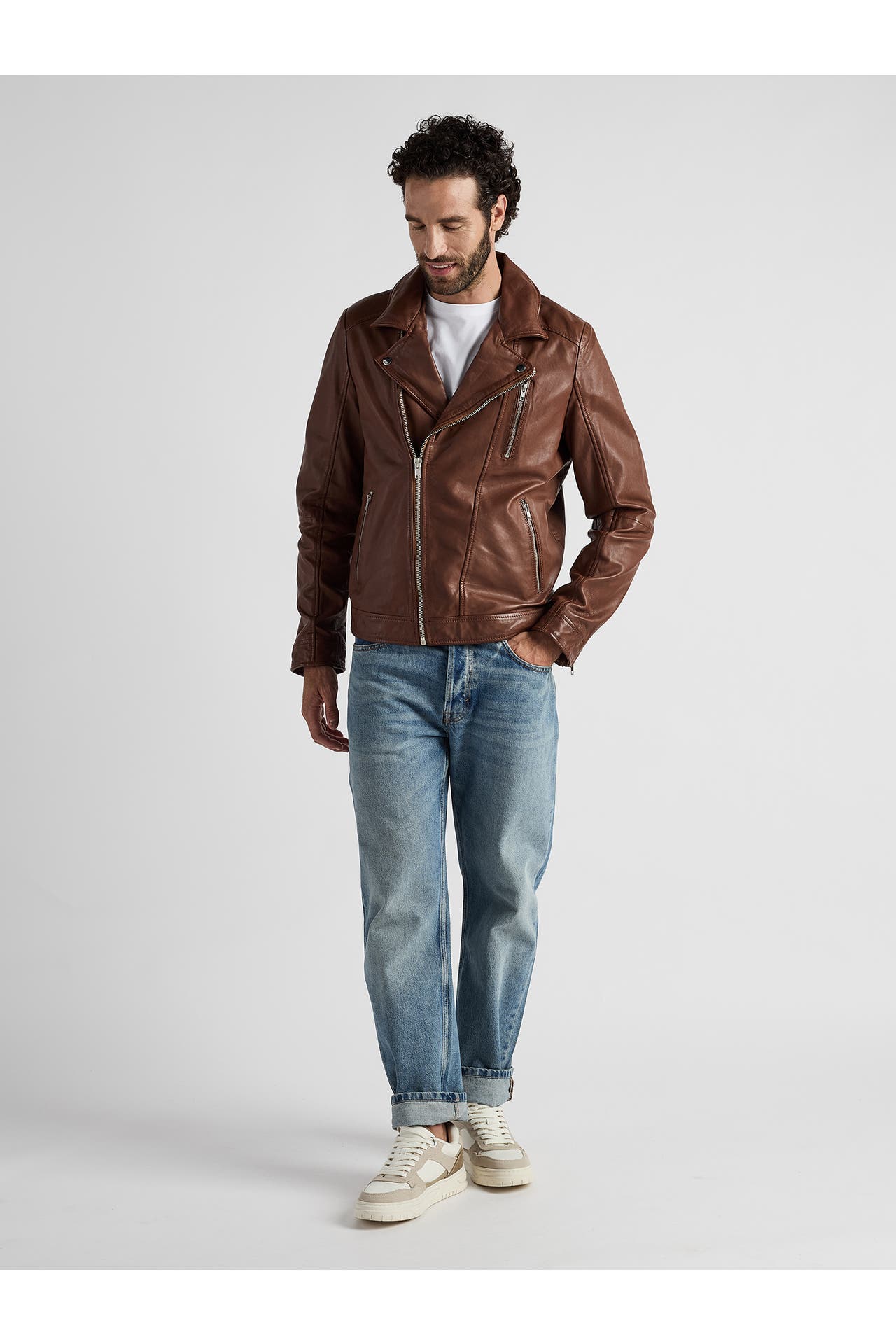 JCC Lederjacke 8208 cognac, Bild 1