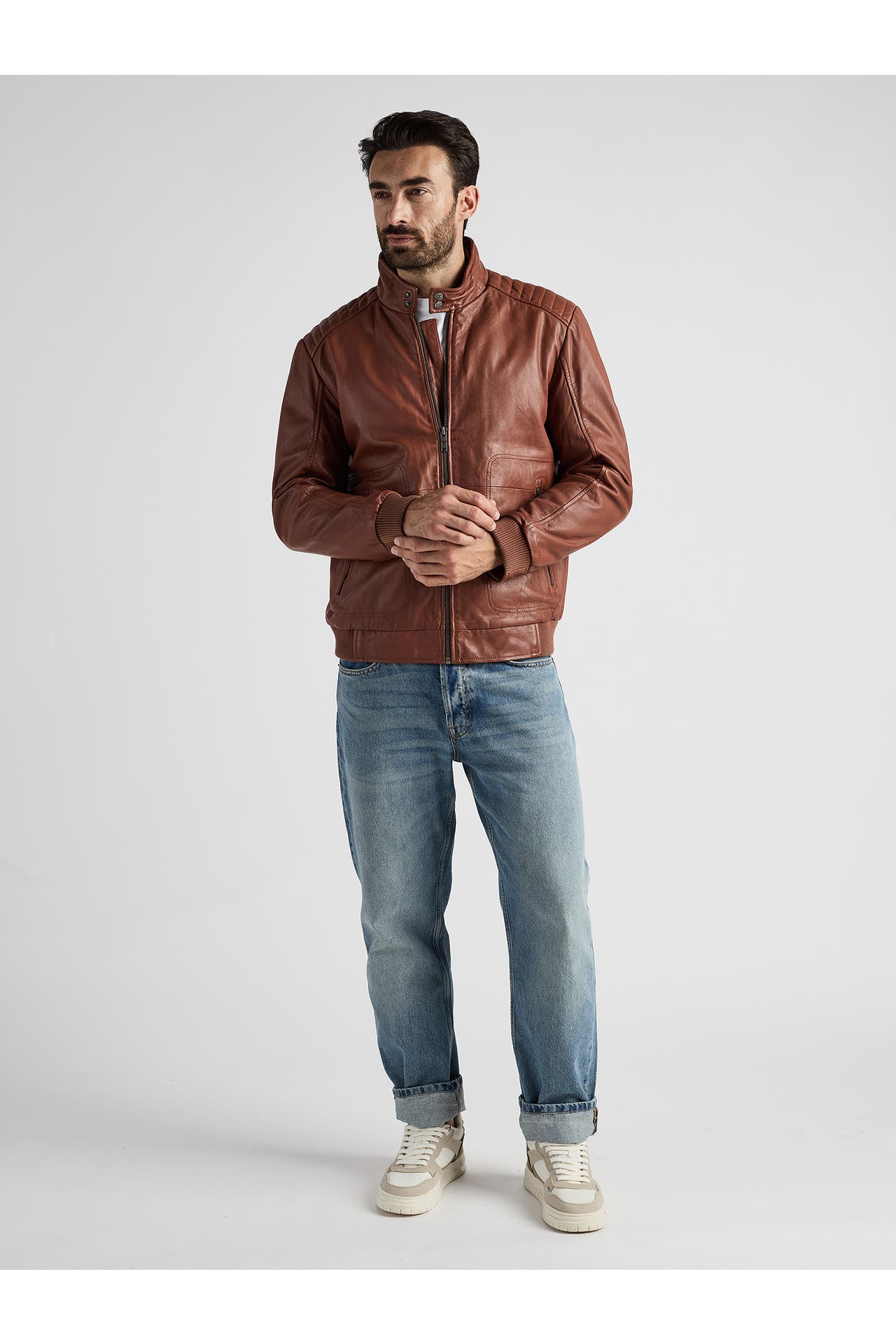 JCC Lederjacke 3102164 cognac, Bild 1