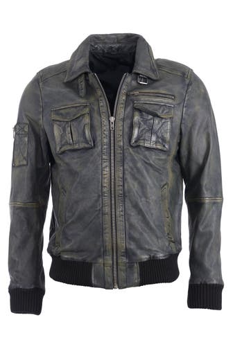 JCC Lederjacke Karlstad black