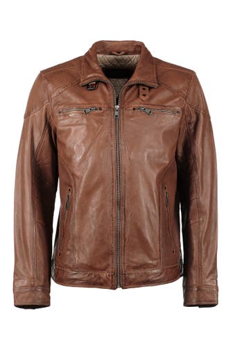 JCC Lederjacke 51195 cognac