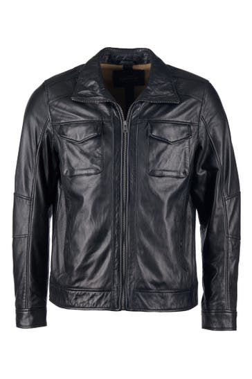 JCC Lederjacke 3102101BI black