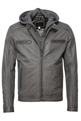JCC Lederjacke 31024993 grey