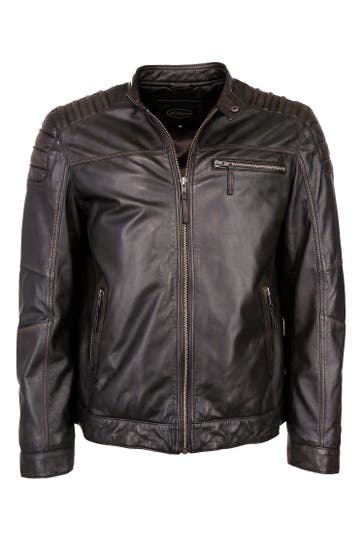 JCC Lederjacke 3102127 brown
