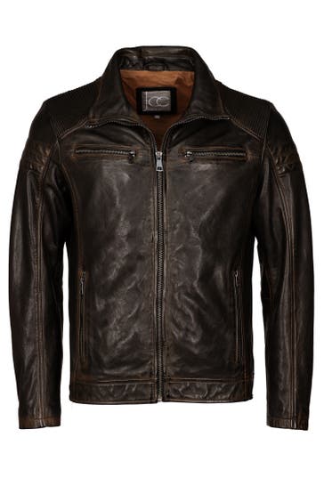 JCC Lederjacke 31025204 vintage black