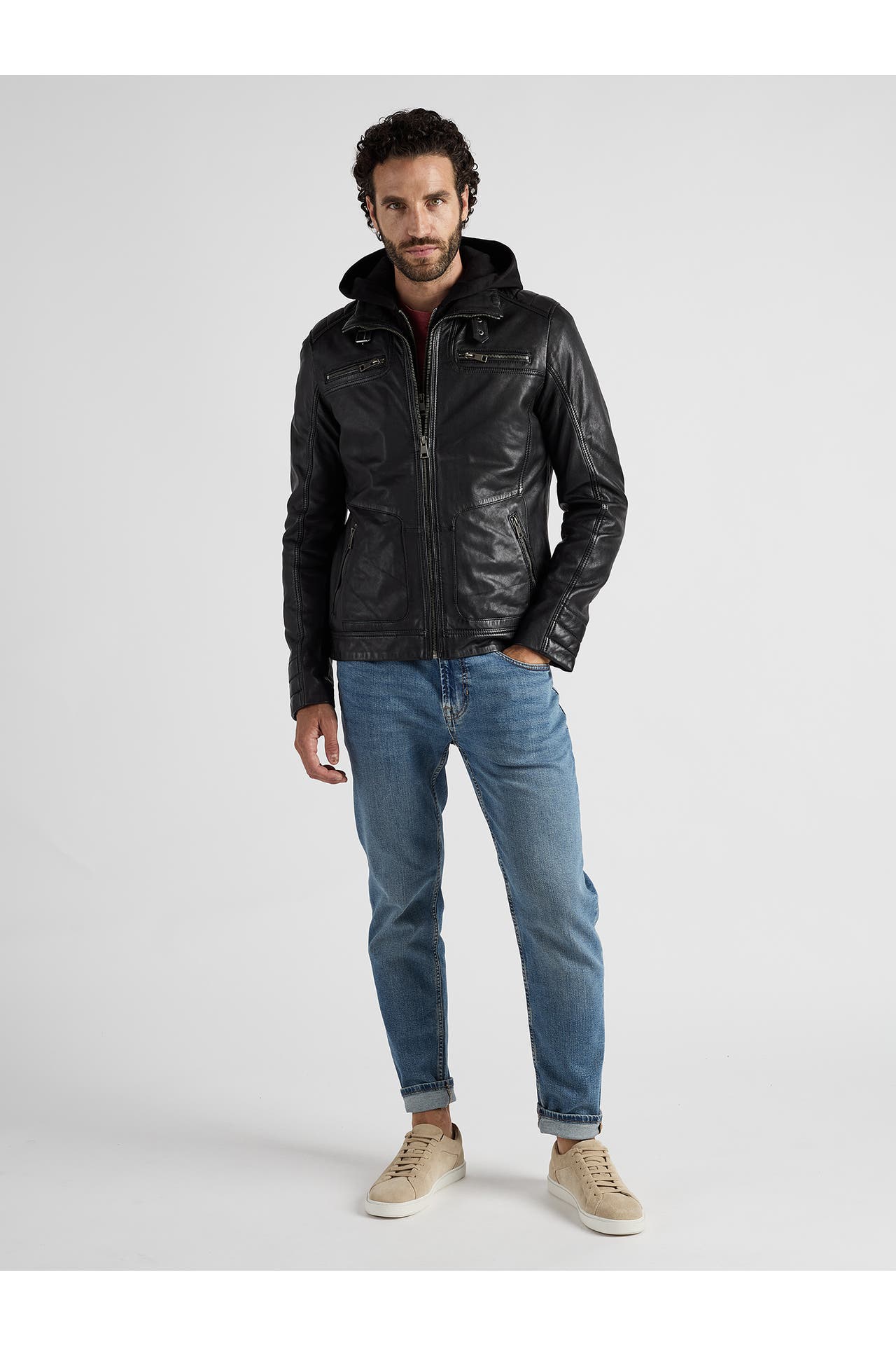 JCC Lederjacke 40750 black, Bild 1