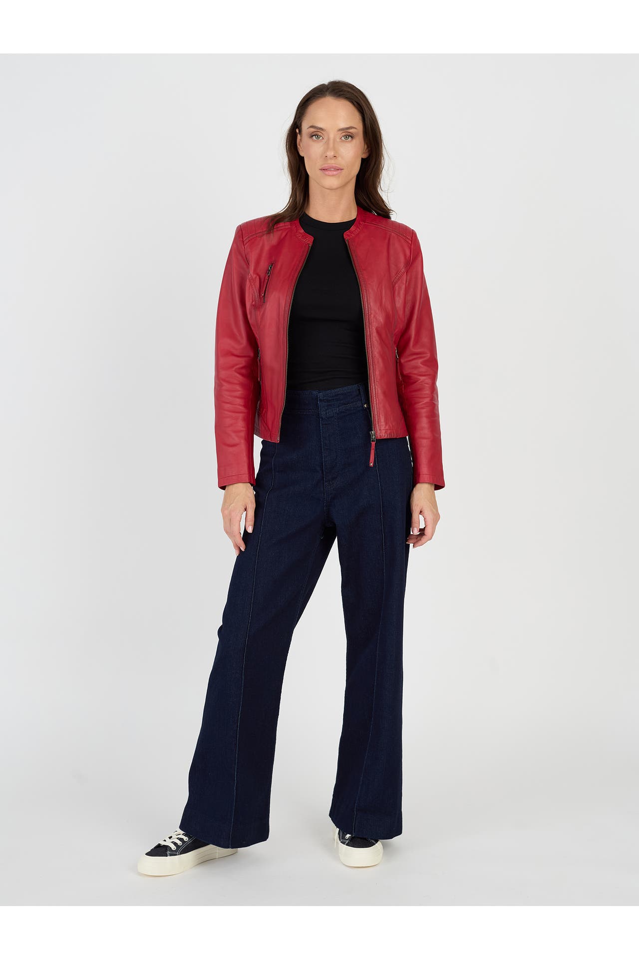 JCC Lederjacke 12530 red, Bild 1