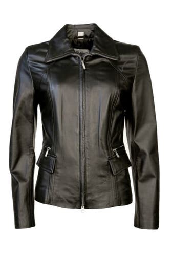 JCC Lederjacke Triesta black