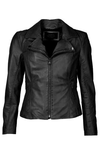 JCC Lederjacke Erijona black