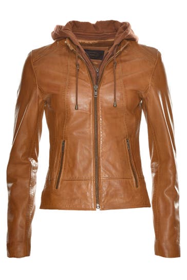 JCC Lederjacke 31020359 cognac