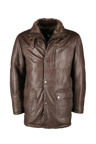 JCC Lederjacke JCC-09-703 dark brown