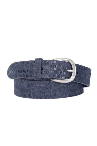 JCC Gürtel 31022136 blue metallic