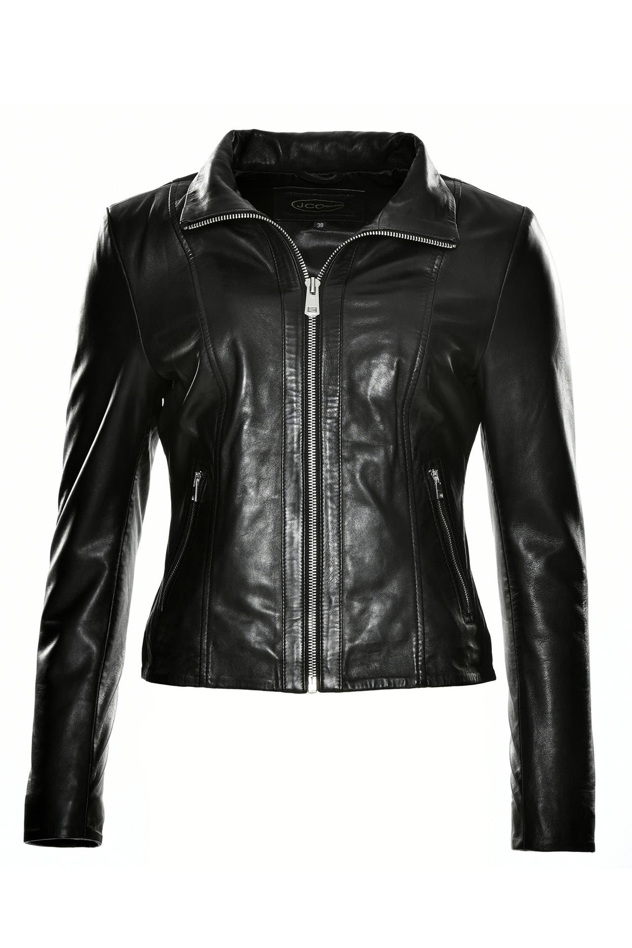JCC Lederjacke 31020358 black, Bild 1