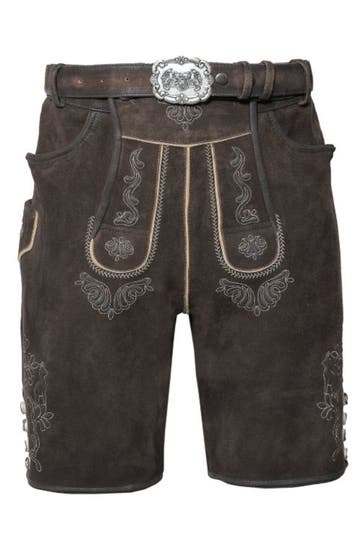 JCC Lederhose 31023118 dark brown