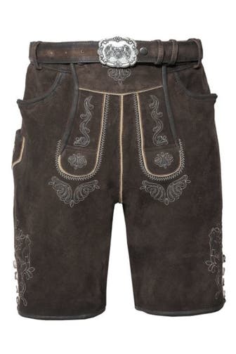 JCC Lederhose 31023118 dark brown