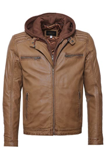 JCC Lederjacke 31024993 brown