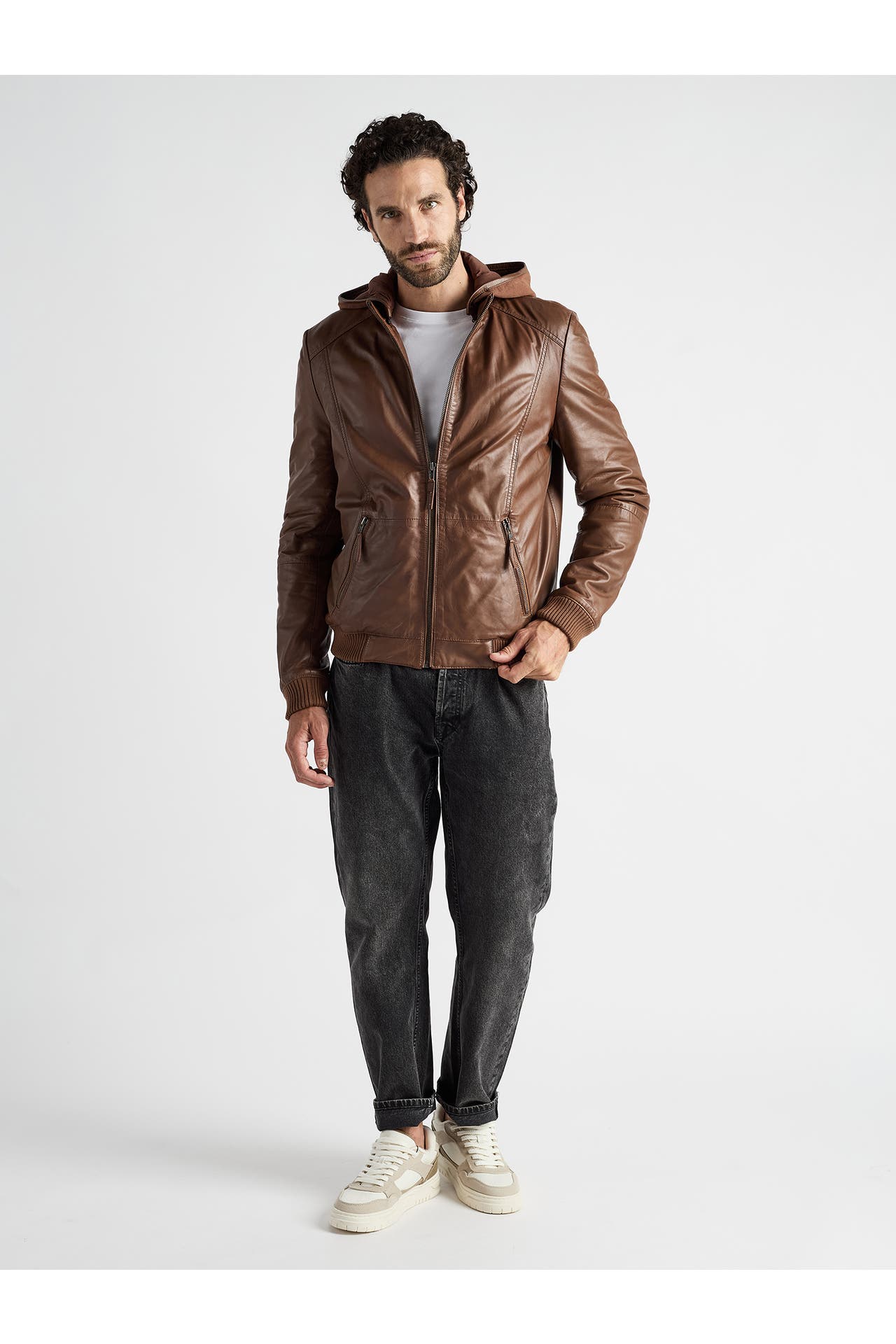 JCC Lederjacke 15-9-2 cognac, Bild 1