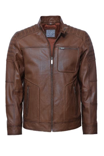 JCC Lederjacke 31023636 cognac