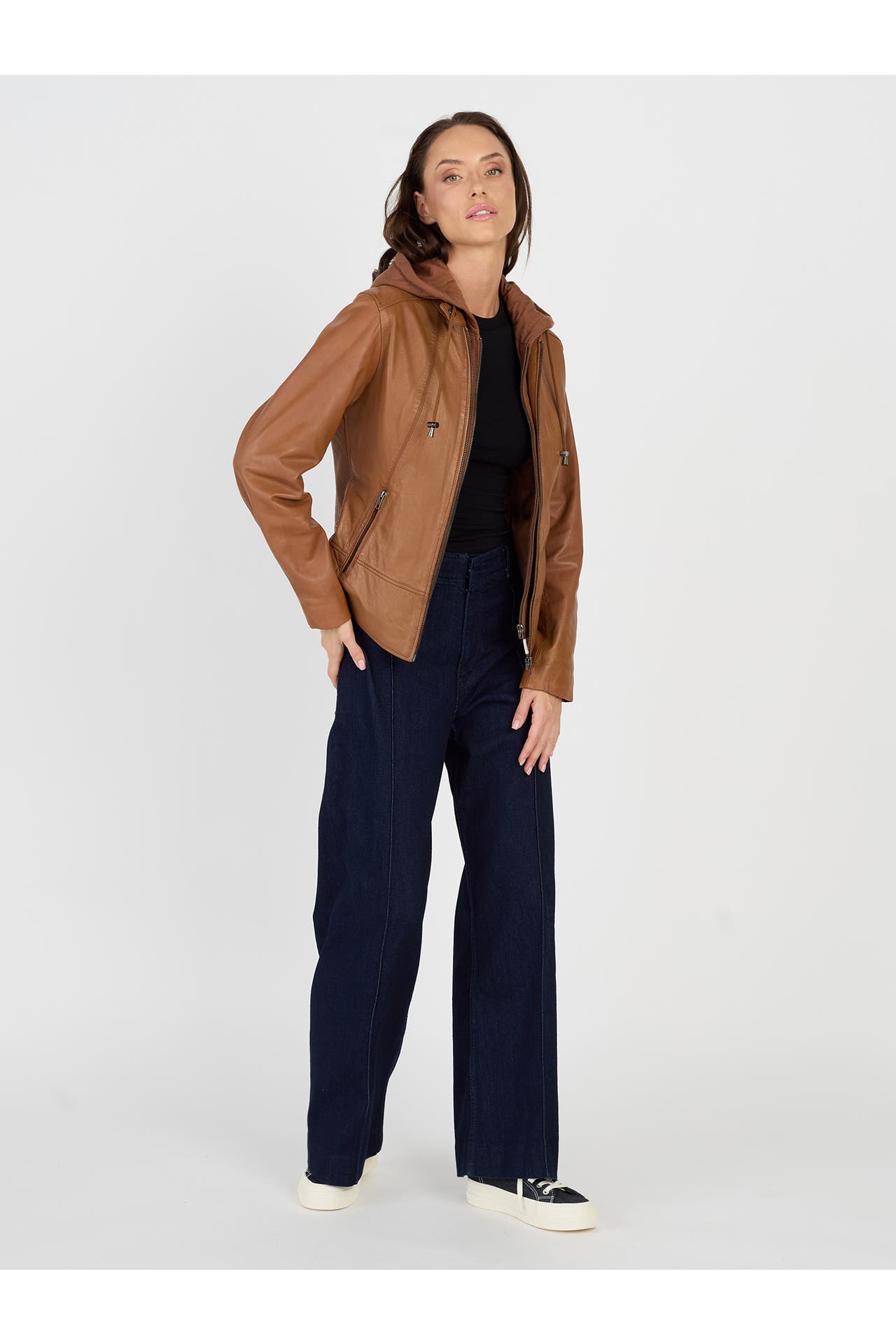 JCC Lederjacke 31020359 cognac, Bild 1