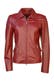 Lederjacke Triesta red