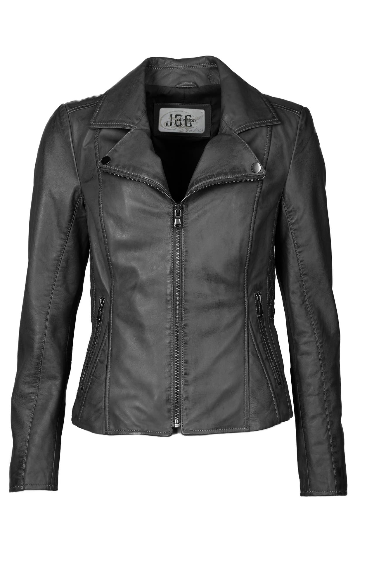 JCC Lederjacke Erijona grey, Bild 1