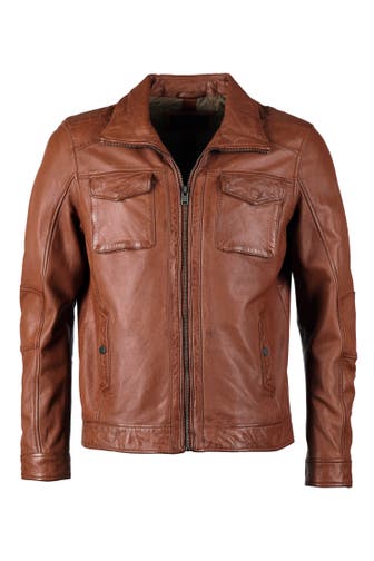 JCC Lederjacke 3102101BI cognac
