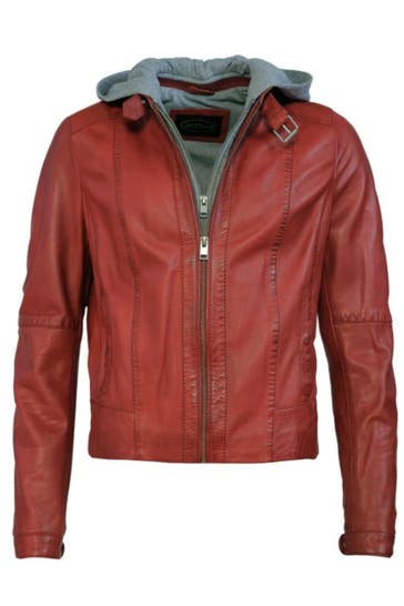 JCC Lederjacke 31024030 red