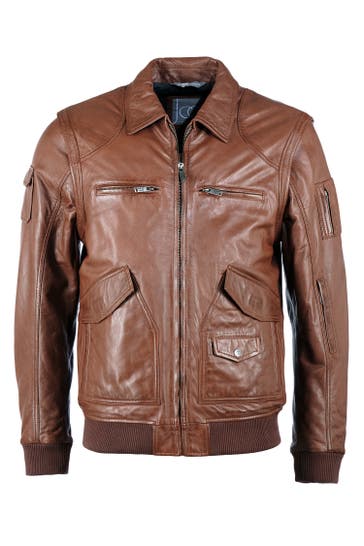 JCC Lederjacke 3102163 cognac