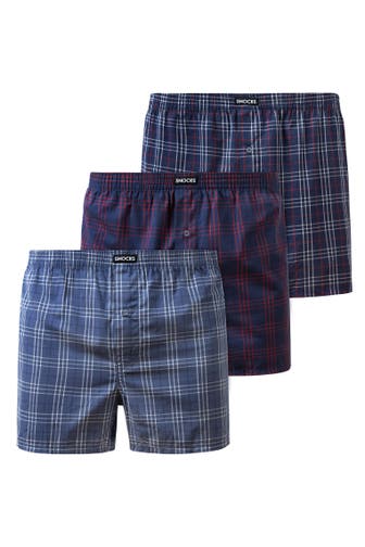 SNOCKS Boxer Big Check