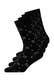 Socken Schwarz (Muster)