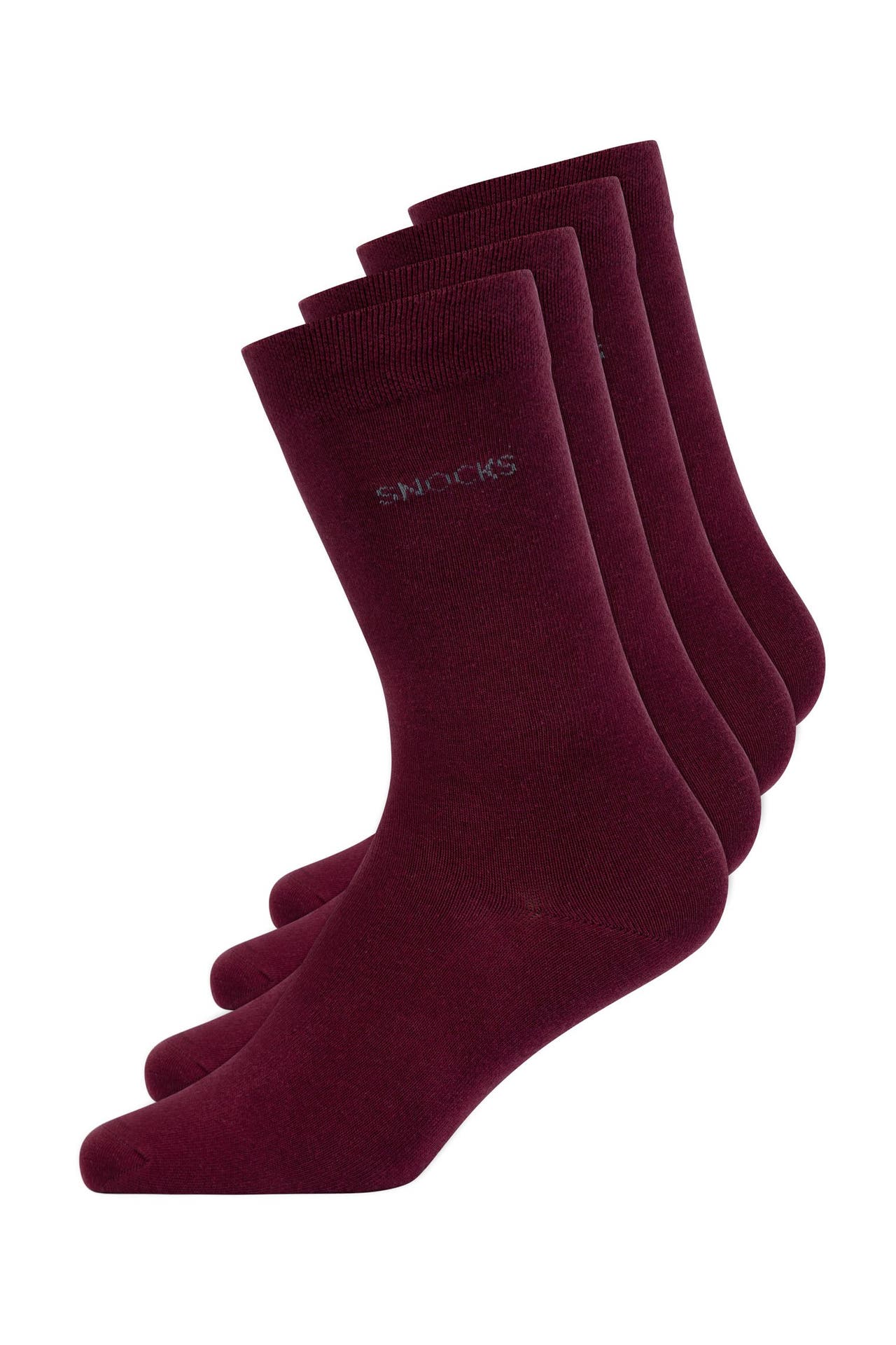 SNOCKS Socken Dunkelrot, Bild 1