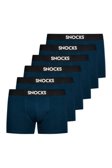 SNOCKS Boxer Blau